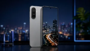 Câmeras do Galaxy A56 em ambientes noturnos